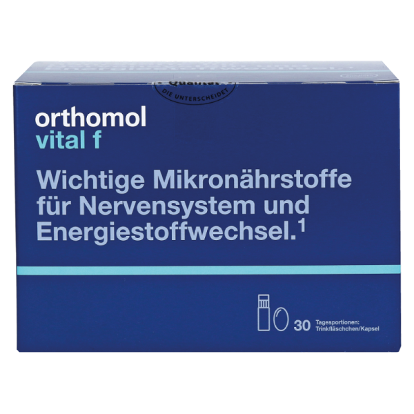 Orthomol Vital F (питні пляшечки + капсули)