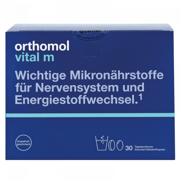 Orthomol Vital M (гранули грейпфрут + таблетки + капсули)