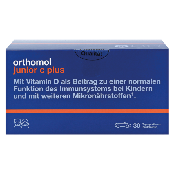 Orthomol Junior C Plus (жувальні цукерки лісові ягоди)